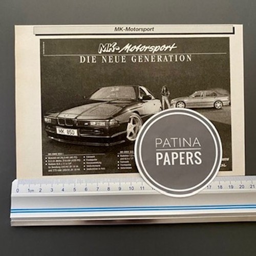 1992 motorsport bmw 850i - 1992,
