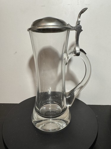 Weißbierglas mit deckel - mit,