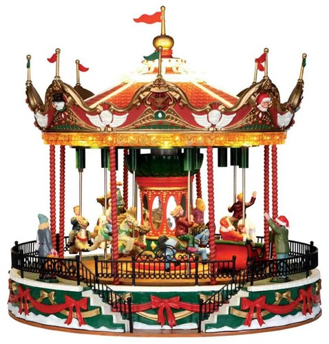 Weihnachtskarussell lemax - weihnachtskarussell,