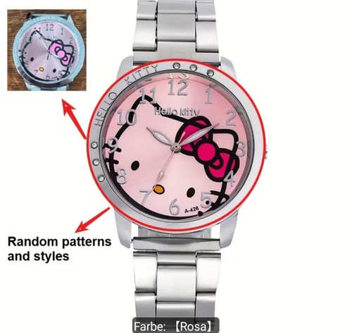 Hello kitty damen armbanduhr - kitty,