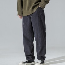 Herren Cord Baggy Hose Weites