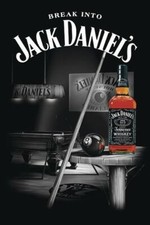 Jack Daniel's Poster Pool 61 x 91,5 cm Bar Plakat Whiskey Whisky Lounge Wandbild