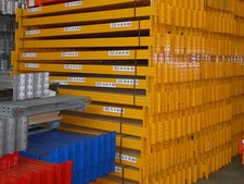 Palettenregal Meta Traverse LW3900 H116 B55 Regaltraverse gelb Balken