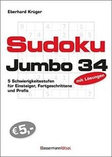 Sudokujumbo 34: 5 Schwierigkeitsstufen - für Einsteiger,... | Buch | Zustand gut