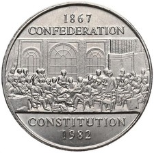 Münzen Kanada 1 Dollar 1982 - Confederation  1867