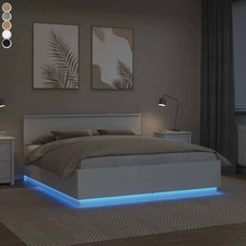 Bettrahmen mit Kopfteil LED