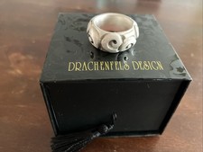 Drachenfels Ring Schnecken 925