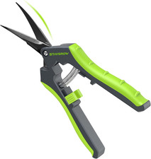 Gebogene Gartenschere scharf