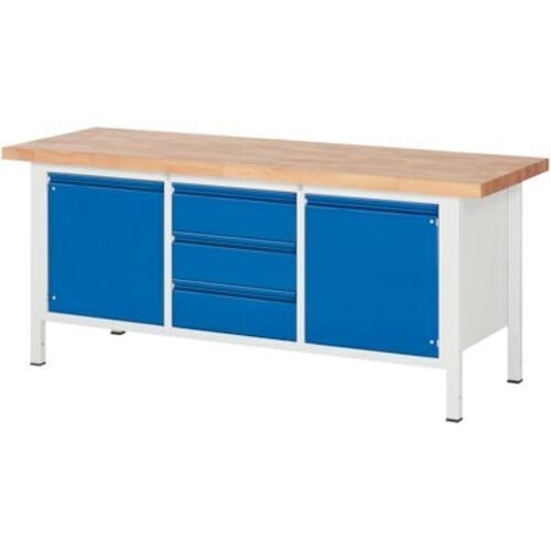 Werkbank werktisch 2x0 m - werkbank,,