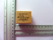 Stempel - Holzstempel - Bibelvers - Jahreslosung 2021 - Markenqualität