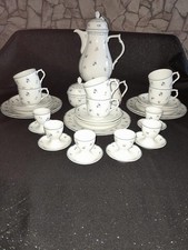 Kaiser-Porzellan Madeleine, Kaffee-Service 6 Gedecke, Kanne, ..., 6 Eierbecher