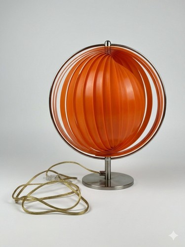 Vintage mid century lampe moon - century,