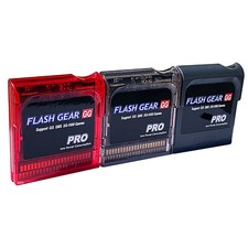 Burning Card Shell Flashcard Box mit Micro SD Eject Jack für Sega Game Gear GG