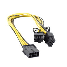 PCI-E 8 Pin auf Dual 6+2pin