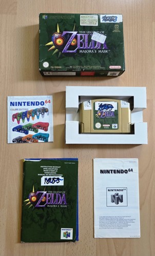 Zelda majora mask n64 - zelda, pal
