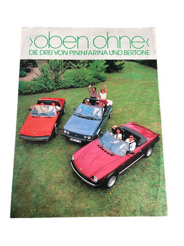 Prospekt brochure fiat ritmo - prospekt,