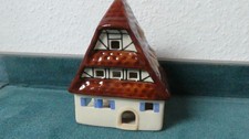 Original Leyk Lichthaus Winzerhaus mit braunem Dach 1999