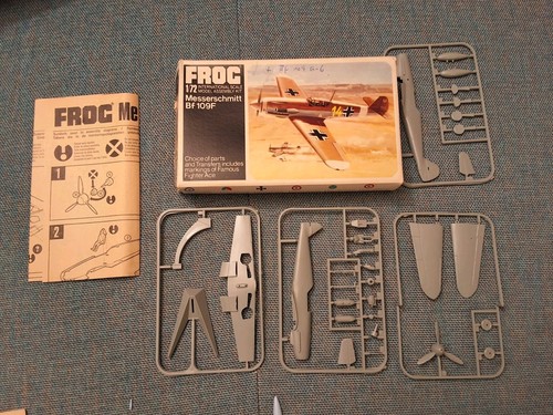 Airfix beaufighter 109 frog - me,