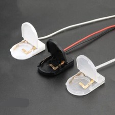 CR2032 Knopfzellenbatterie Sockelhalter Gehäuseabdeckung mit ON-OFF Schalter