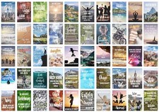 Set 50 Postkarten mit