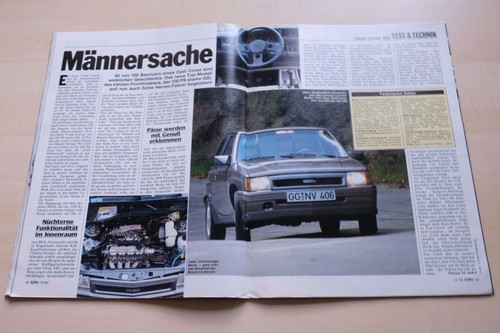 Rallye racing 1988 opel - 12/1988,