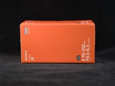 Sony Objektiv SEL70350G – 70–350mm F4.5–6.3 G OSS - E-Mount - APS-C