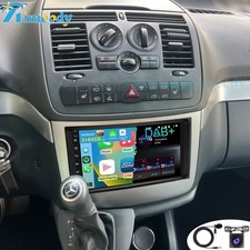 DAB+ CarPlay Android 15 Für Mercedes-Benz Vito Viano W639 2006-14 Autoradio GPS