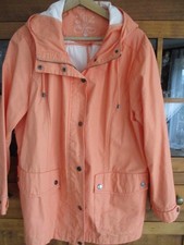 Regenjacke orange Gr. 44/46