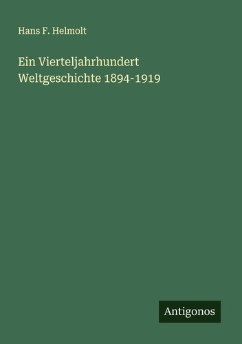 Ein vierteljahrhundert - ein,