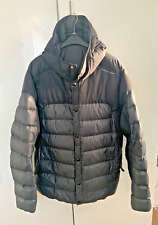 Adidas Herrenjacke Braun Gr. XL mit Kaputze im Porschedesign.