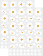 2 Stück Blumen Fahrrad Aufkleber Prilblumen Aufkleber Autoaufkleber Blumen Mädch