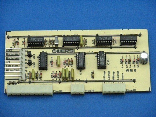 Wersi comet platine wm6 - /,