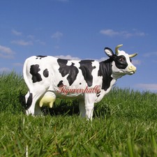 Kuh Figur groß Gartenfigur Bauernhof Deko Dekoration Landwirtschaft Milch Bauer