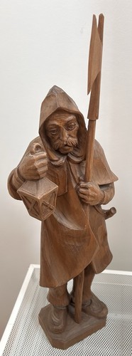 Nachtwächter figur holz - nachtwächter,