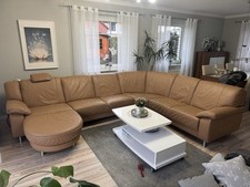 Leder Qaouch Garnitur  Zu