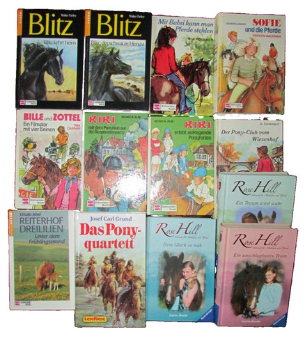 Pferde bücher paket - x,