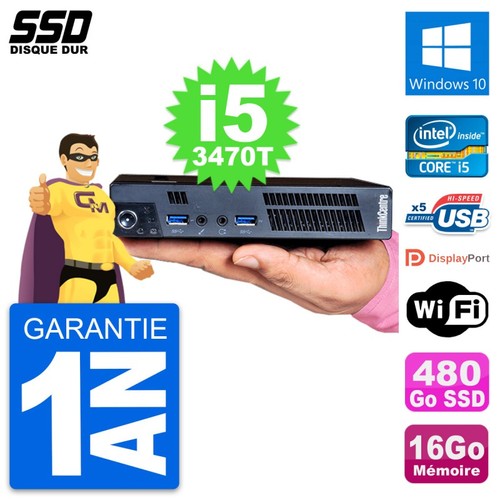 Ultra mini lenovo m92p tiny - pc,