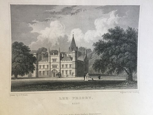 Antiker druck von - 1831;, lee