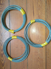 3 Stahlseile, Länge ca3,30m, Durchm. 6mm