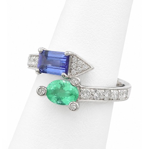 Paraiba turmalin tansanit - paraiba-turmalin,