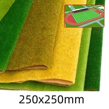 Grasmatte Modelleisenbahn Rasenmatte Wiesen Gras Dekor Landschaftsbau 250x250 mm