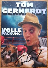 Tom Gerhardt Orig Autogramm signiert Comedy Hausmeister Krause Volle Packung AK