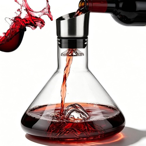 Wein dekanter kristallglas - dekanter,