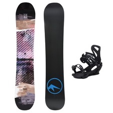 Trans Snowboard Set FR Schwarz
