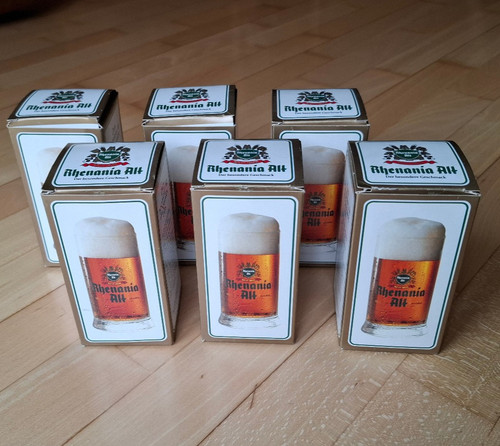 Rhenania alt bierglas - x, bier