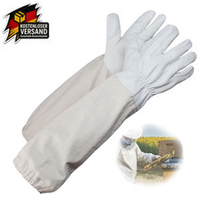 Imkerhandschuhe Schutzhandschuhe Imkerei Zubehör Stichfest Werkzeug Weiß 1 Stück