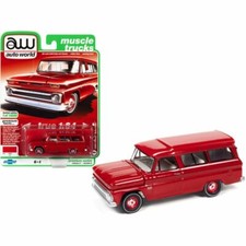 1966 Chevrolet Suburban  Red