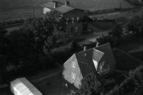 Repro ansicht foto bahnhof in - ansicht/foto,