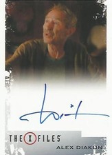 Akte X Staffel 10 & 11 - Alex Diakun "Manager" Autogrammkarte