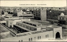 Ak Casablanca Marokko, Gesamtansicht - 4357763